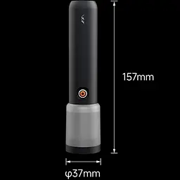 Ліхтарик JimiHome Flashlight Black [JM-G3801] [138799] - мініатюра 4