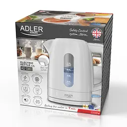 Електрочайник Adler AD 1380 white - мініатюра 10