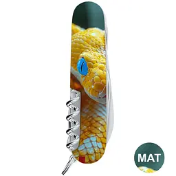 Ніж Victorinox Mountaineer Animal 91мм 18функ черв Змій - мініатюра 3