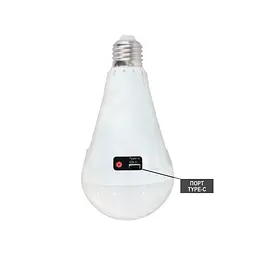 Лампа акумуляторна світлодіодна Horoz Eelectric Duralite-12 12W E27 6400K - мініатюра 2