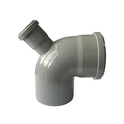 Коліно VSplast 110x90° з вiдводом 50x67° 000018612 - мініатюра 3