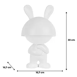 Світильник-нічник Kite LED з акумулятором Dreamy Bunny білий (K25-315-1-1) - мініатюра 5