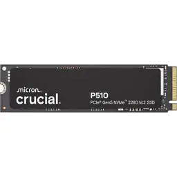 Твердотільний накопичувач SSD 1Tb, Crucial P510, PCI-E 5.0x4, M.2 2280, 3D TLC, 11000/95000 МБ/с (CT1000P510SSD8)