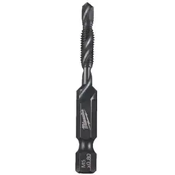 Свердло-мітчик 1/4 Hex комбінований 3-в-1 HSS-G MILWAUKEE, M5x57мм