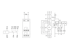 Реле часу зірка/трикутник NTE9‑ST AC/DC 12‑240V АСКО‑УКРЕМ (A0010240010) - мініатюра 5