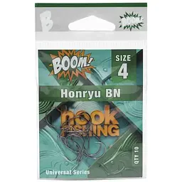 Гачок для мирної риби BOOM Honryu BN №4 (10 шт/уп) (BN)