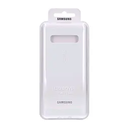 Чохол протиударний Official LED Cover EF-KG973CWEGRU для Samsung Galaxy S10 (6.1") White - мініатюра 6