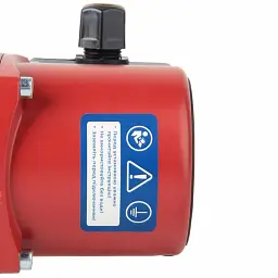 Насос циркуляційний 100Вт Hmax 6м Qmax 50л/хв Ø1½" 130мм бордо + гайки Ø1" LPS25-6/130B WETRON (774233) - мініатюра 5