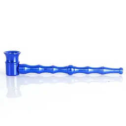 Трубка курильна металева HL-192 Blue (14956) - мініатюра 2
