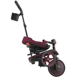 Велосипед дитячий Globber Explorer Trike Foldable 4в1 до 20 кг бордовий (732-202-2) - мініатюра 17