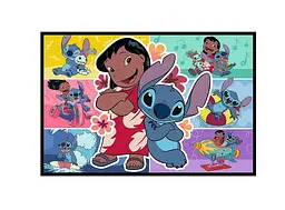 Пазли "Stitch. Щасливе життя Стіча", 13334 Trefl, 2х200 елементів (5900511133349) - мініатюра 4