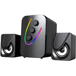 Акустична система 2.1 Havit HV-SF140BT 11W USB Black (HV-SF140BT)