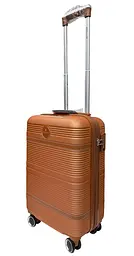 Валіза маленька S ручна поклажа Worldline Airtex 629 ABS-пластик Помаранчевий