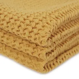 Набір рушників Lotus Home - Rius mustard гірчичний 30x50 (3 од.) - мініатюра 3