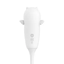 Вакуумний стимулятор клітора з вібрацією B - Series Lyla Viola Dual Purpose білий - мініатюра 3