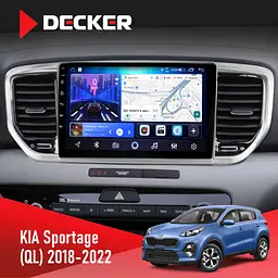 Штатна магнітола Kia Sportage 4 2018-2020 Decker D9-006 4x64, 4G Decker (НФ-00007593)