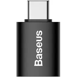 Перехідник OTG USB 3.1 AF to USB-C black Baseus (ZJJQ000001) - мініатюра 2