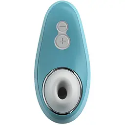 Вакуумний кліторальний стимулятор Womanizer Liberty Blue - мініатюра 2
