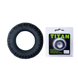 Ерекційне кільце Baile TITAN Cock Ring Green, 2 см