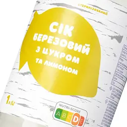 Сік Премія Березовий з лимоном та цукром 1 л (767989) - мініатюра 5