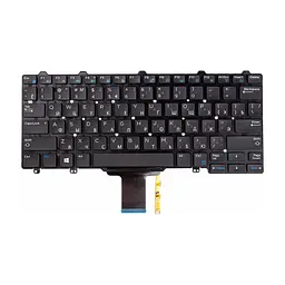 Клавіатура ноутбука Dell Latitude E5270/E7270 чорна, підсв. (KB310775)