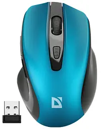 Миша Defender Prime MB-053 Wireless TURQUOISE (52054) (6918401)