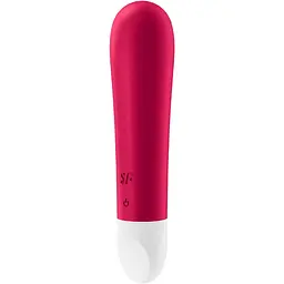 Віброкуля на акумуляторі Satisfyer Ultra Power Bullet 1 Red - мініатюра 2