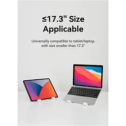 Підставка до ноутбука VENTION Laptop X-type Stand White ABS 83-170мм (KDNW0) - мініатюра 10
