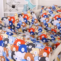 Підковдра MirSon Бязь Kids Time 20-0032 Colored bears 160х220 см (2200009638688) - мініатюра 7
