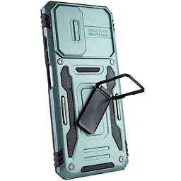 Ударостійкий чохол Camshield Army Ring для Xiaomi Redmi 9A Зелений / Light Green - мініатюра 3