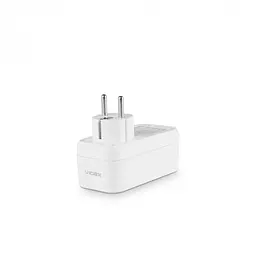 Мережевий адаптер Videx Oncord з/з 1п 2.4 A 2 USB+USB-C white (VF-AD1G2U1C-W) - мініатюра 6