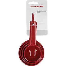 Набір мірних ложок KitchenAid Universal червоний 4 шт. (KQG058OHERE) - мініатюра 3