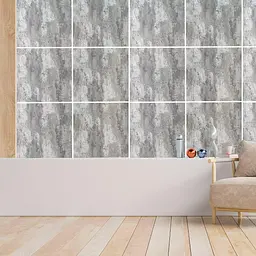 Декоративна ПВх плита 1,22 м x 2,44 м x 3 мм Платиновий мармур SW-00001411 - мініатюра 3