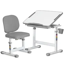 Комплект меблів Evo-kids Evo-06 Plus Grey: стіл+стілець (Evo-06 Plus G)