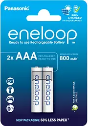 Акумулятор Eneloop NI-MH AAA 800 мАг 2 шт. Panasonic teh0018537