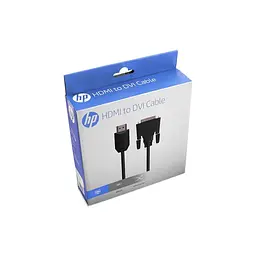 Кабель мультимедійний HDMI M to DVI M 3.0m 4K60Hz HP (HP_DHC-HD05-03M) - мініатюра 3