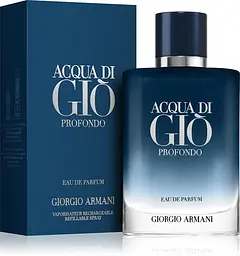 Оригінал Giorgio Armani Acqua Di Gio Profondo 100 мл Парфумована вода