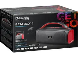 Портативна колонка Defender Beatbox 18 Black (65218) - мініатюра 7