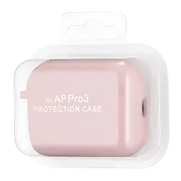 Чохол Silicone Case 2,5mm with microfiber for AirPods Pro 3 Sand Powder - мініатюра 2