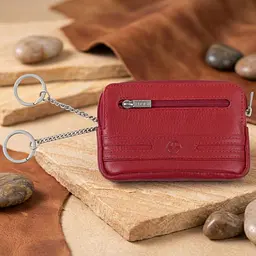 Ключниця Tony Perotti натуральна шкіра Cortina 5069 rosso (90295) Червона - мініатюра 2