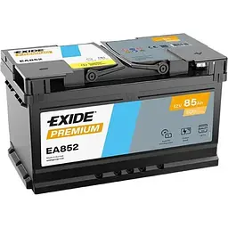 Автомобільний акумулятор Exide Premium Carbon Boost 2.0 6СТ-85Ah АзЕ 800A EN EA852 (3661024034296)