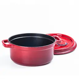 Каструля чавунна TS Kitchen Staub HPFLG1 RED 23 см 3л - мініатюра 3