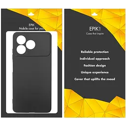 Чохол TPU Epik Black Full Camera для ZTE Blade A36 Чорний - мініатюра 4