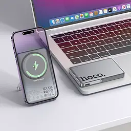 Зовнішній акумулятор Hoco Q36 Sunlight MagSafe 5000mAh 20W Gray (644884) [161350] - мініатюра 7