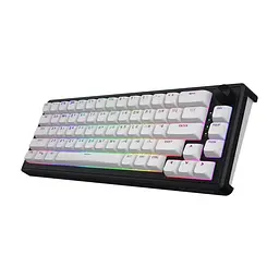 Клавіатура Hator Skyfall 65 Aurum Sterling RGB Wireless/Bluetooth/USB UA Black/White (HTK3160UA) - мініатюра 4