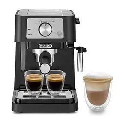 Ріжкова кавоварка еспресо DeLonghi EC260BK - мініатюра 3