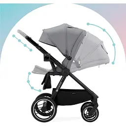 Універсальна коляска 2 в 1 Kinderkraft Nea Platinum Grey (KSNEA000GRY2000) - мініатюра 12