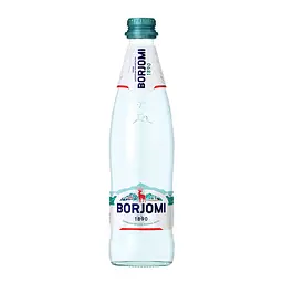 Упаковка мінеральної води Borjomi лікувально-столова сильногазована 6 л (0.5 л х 12 шт.) скло - мініатюра 2