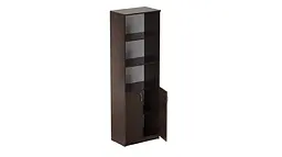 Шафа Анжело Ferrum-decor на 5 полиць з 2 дверима 1900x600x380 ДСП Венге Магія 16 мм (FRD-104997)