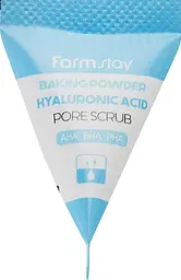 Скраб для обличчя з гіалуроновою кислотою FarmStay Hyaluronic Acid Baking Powder Pore Scrub 7 г